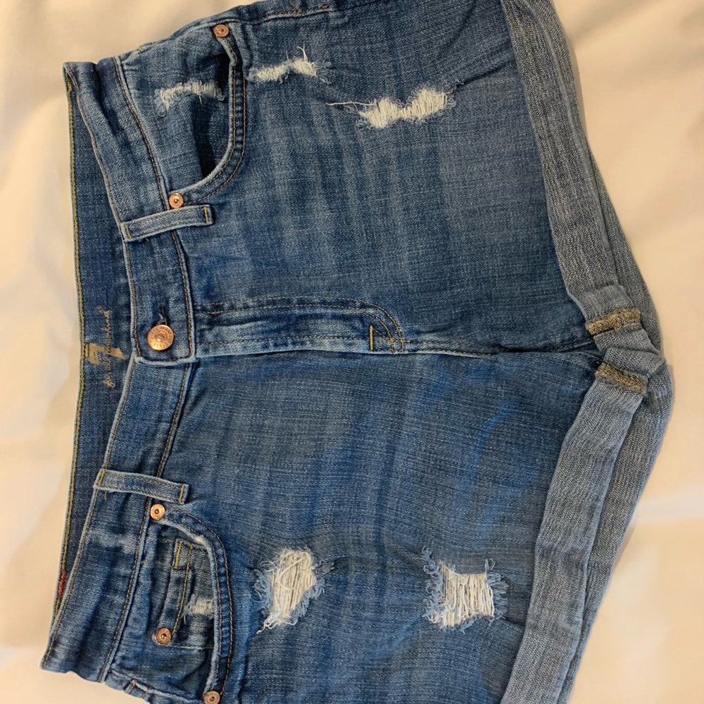 COPY - 7 FOR ALL MANKIND JEAN SHORTS